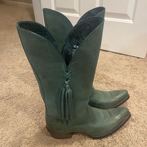 Ariat Cowboy Boots Dark Green
